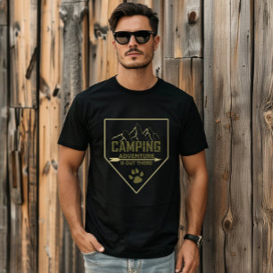 Camiseta vida de acampamento