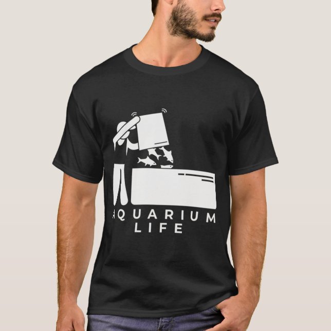 Camiseta Vida de aquário (Frente)