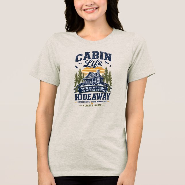 Camiseta Vida de Cabana Escondida  (Frente)