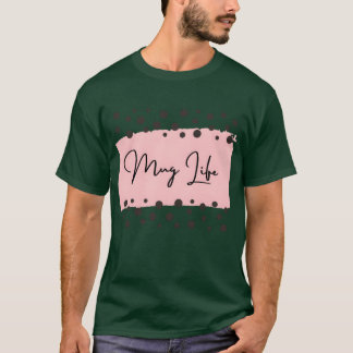 Camiseta Vida de Caneca engraçado