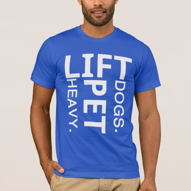 Camiseta Vida de Cão de Academia (Frente)