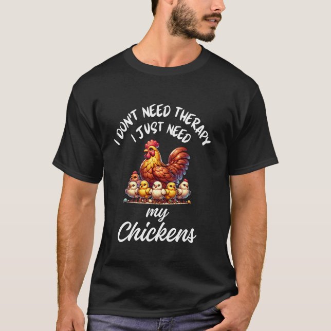 Camiseta Vida de celeiro rural, eu só preciso das minhas ga (Frente)