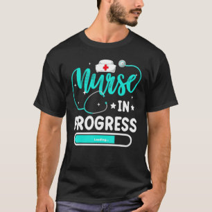 Camiseta Vida de Enfermeira Estudante de Enfermagem Futuro