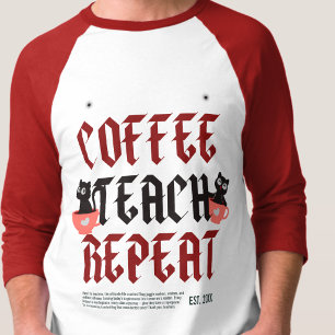 Camiseta Vida de Ensino de Música Motivação para Professore