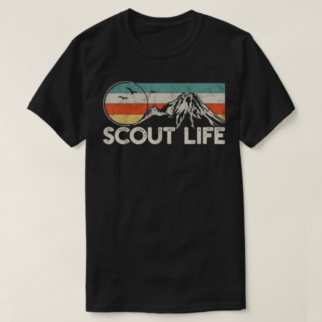 Camiseta Vida de Escoteiro (Frente do Design)