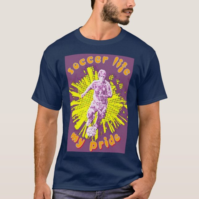 Camiseta Vida de Futebol Meu Orgulho (Frente)