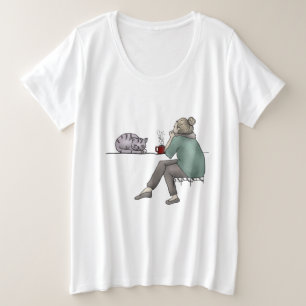 Camiseta Vida de gato