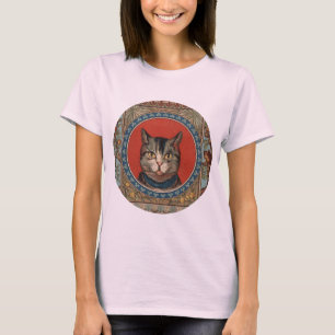 Camiseta Vida de Gato Antigo para Gatinho Clássico Vitorian