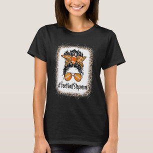 Camiseta Vida de Madrasta de Futebol Descolorido Coque Desa