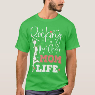 Camiseta Vida de Mãe Cheer Rockinghe menino