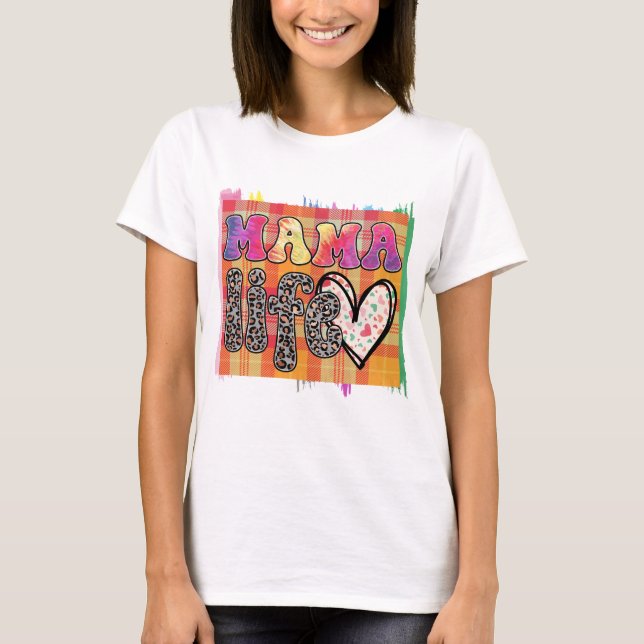 Camiseta Vida de Mãe - Dia das Mães (Frente)