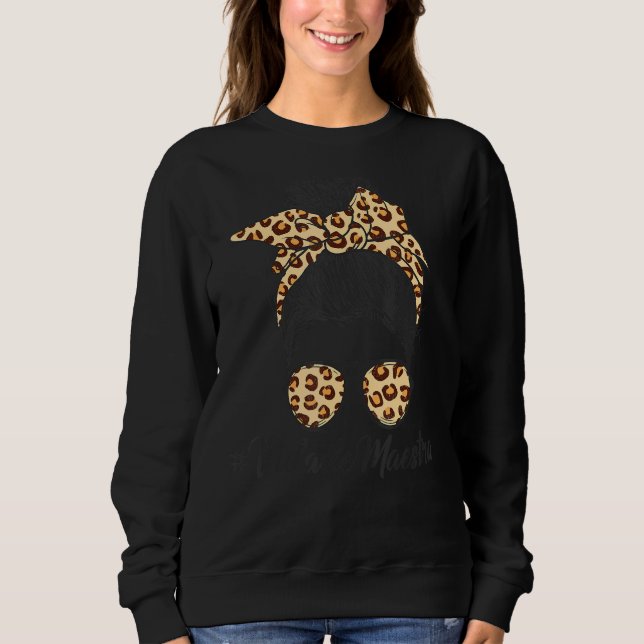 Camiseta Vida De Maestra De Espanol Teac Bilíngue (Frente)