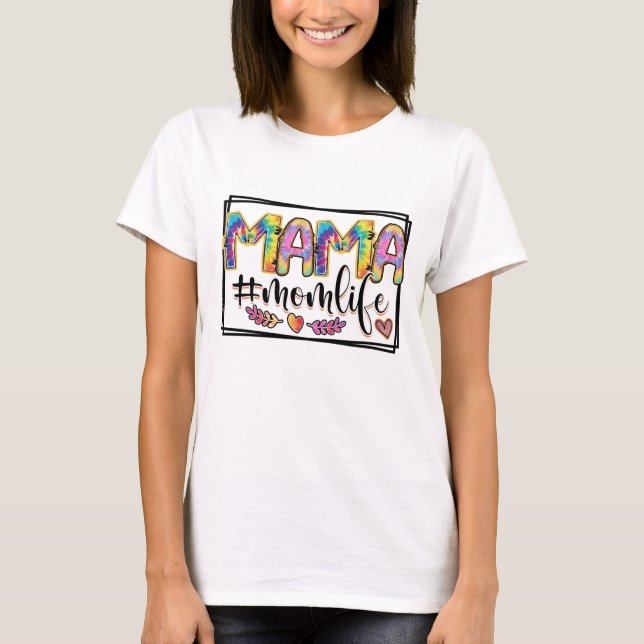 Camiseta Vida de Mamãe - Dia das Mães (Frente)