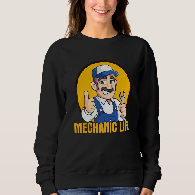 Camiseta Vida de Mecânico (Frente)