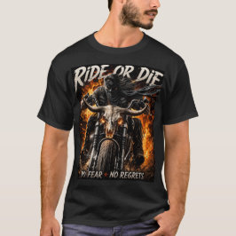 Camiseta Vida de motocicleta
