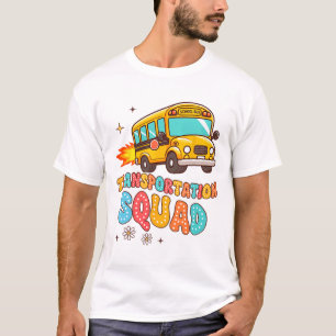 Camiseta Vida de Motorista de Ônibus Escolar Transporte Ôni