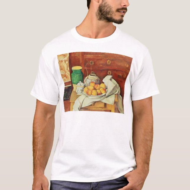 Camiseta Vida de Paul Cezanne | ainda com uma caixa de (Frente)