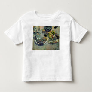 Camiseta Vida de Paul Gauguin   ainda com fruta, 1888