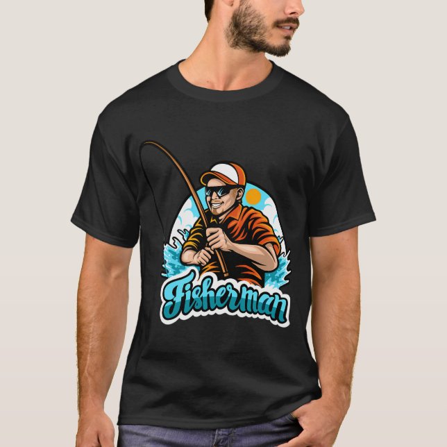 Camiseta Vida de Pescador (Frente)