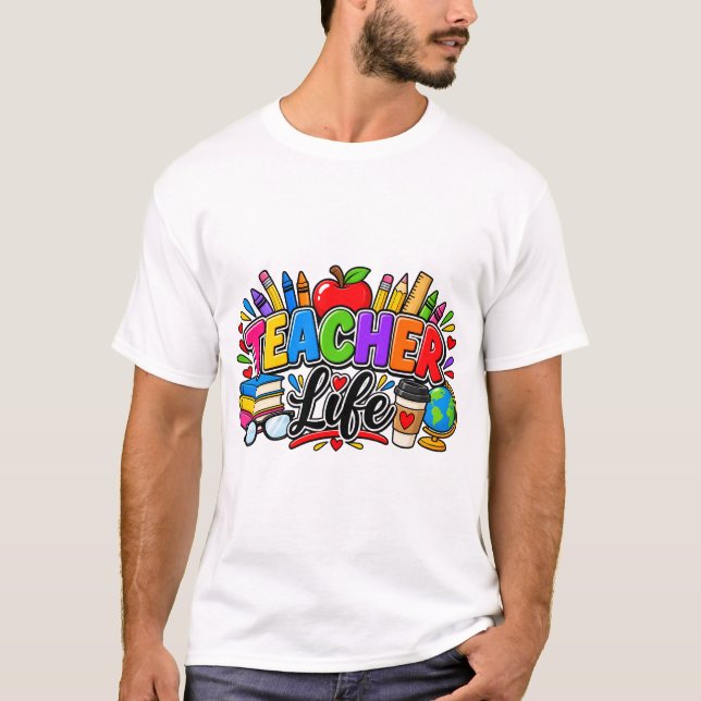 Camiseta Vida de Professor (Frente)