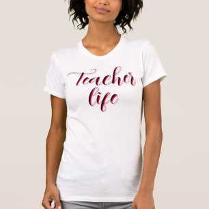 Camiseta Vida de Professor Personalizada