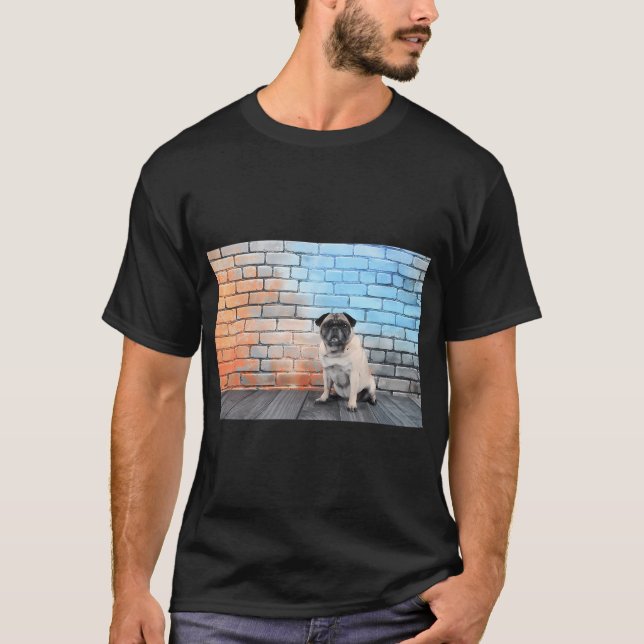Camiseta Vida de Pug (Frente)