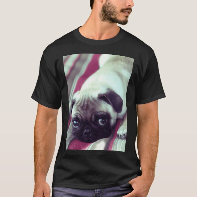 Camiseta Vida de Pug (Frente)