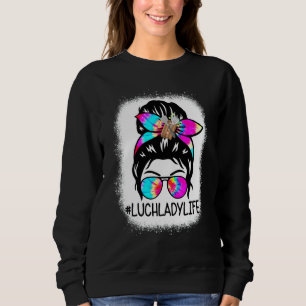 Camiseta Vida de Senhora do Almoço Tie Dye Coque Desarrumad