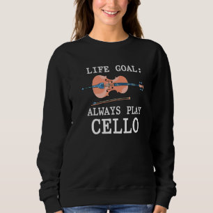 Camiseta Vida de Violoncelista Objetivo de Vida Violoncelis