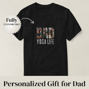 Camiseta Vida de Yoga do Papai