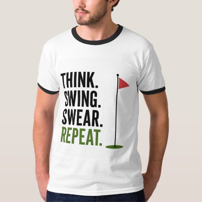 Camiseta Vida Diária de Golfe (Frente)