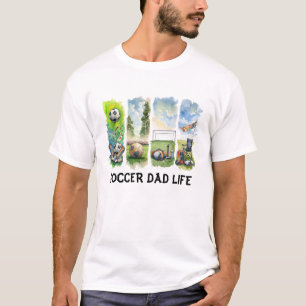 Camiseta Vida do Pai de futebol