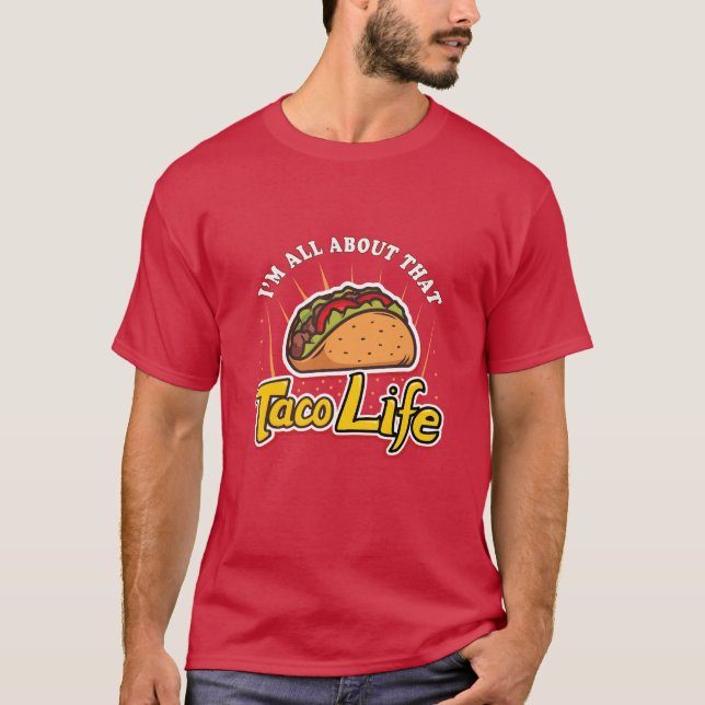 Camiseta Vida do taco (Frente)