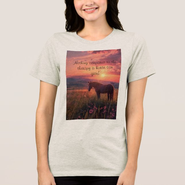 Camiseta Vida dos cavalos (Frente)