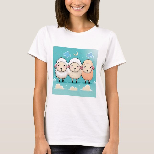 Camiseta Vida dos ovinos A- 002 (Frente)