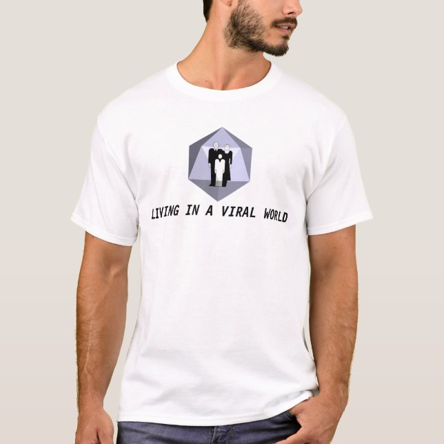 CAMISETA VIDA EM UM MUNDO VIRAL (Frente)