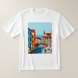 Camiseta Vida em uma cidade turística