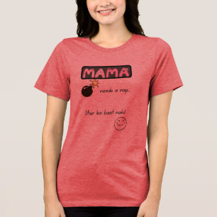 Camiseta Vida engraçada da mãe em Urdu