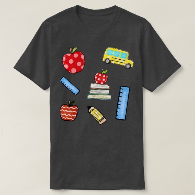 Camiseta vida escolar (Frente do Design)