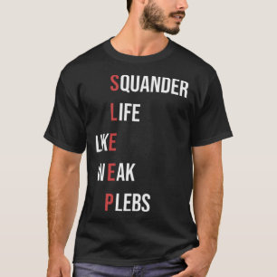 Camiseta Vida Espelhada Como Pinos Fracos DORMINDO