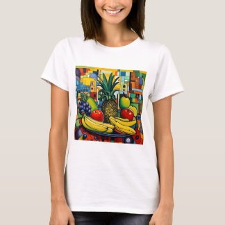 Camiseta Vida estática com a fruta 6