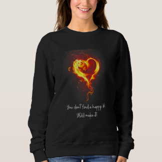 Camiseta Vida feliz VOCÊ a faz