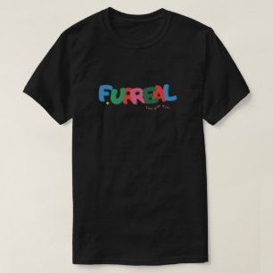 Camiseta Vida Furreal Com Gatos Divertida Mãe de Gato (Aman