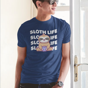 Camiseta Vida Larga   Lama de dormir
