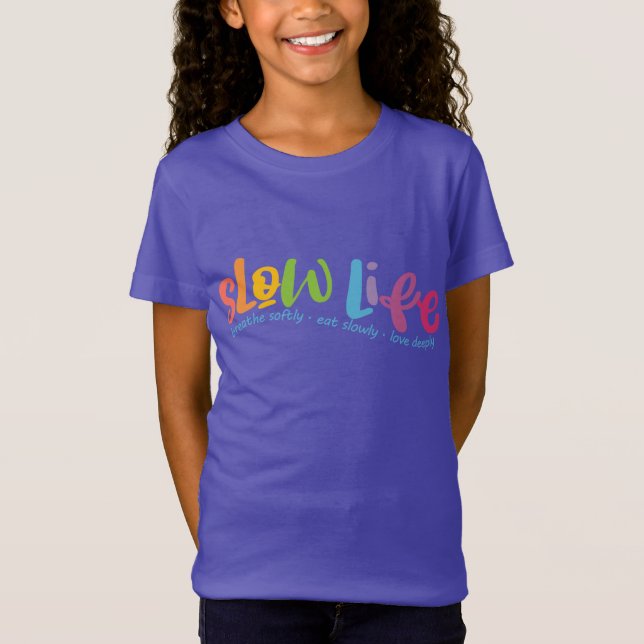 Camiseta Vida lenta (Frente)