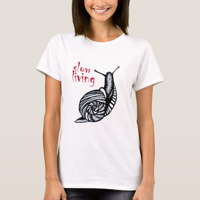 Camiseta Vida lenta (Frente)