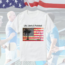 Camiseta Vida Liberdade & Pickleball Divertido