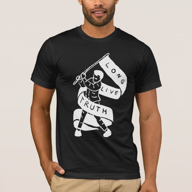 Camiseta Vida longa à verdade (Frente)