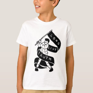 Camiseta Vida longa à verdade