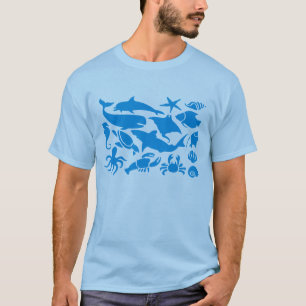 Camiseta Vida marinha